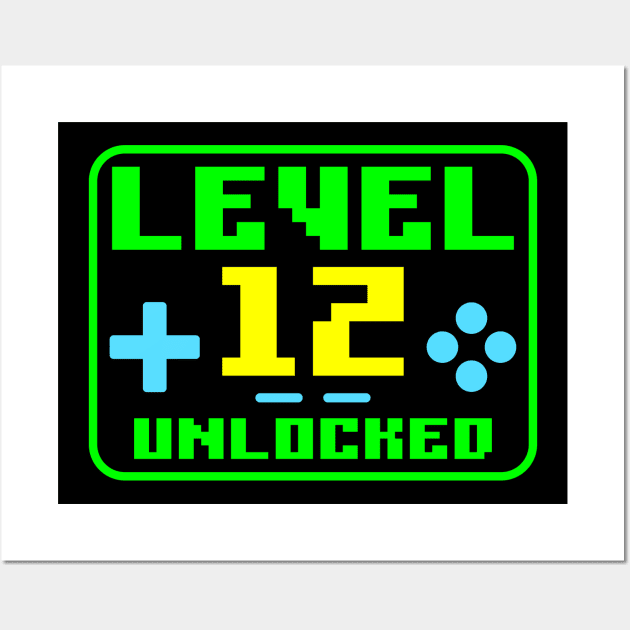Level 12 Unlocked Wall Art by colorsplash